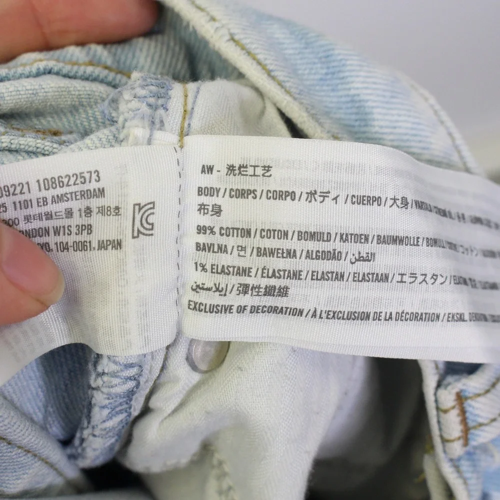 Abercrombie & Fitch Curve Love The Straight Mid Rise Jean Size‎ 26